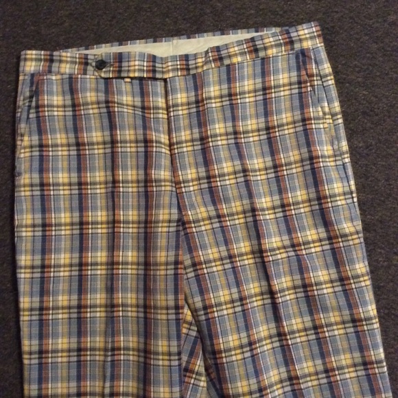 vintage plaid golf pants